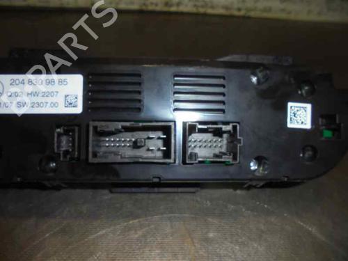 Climate control MERCEDES-BENZ C-CLASS (W204) C 180 CGI (204.049) | BP13494653I5 