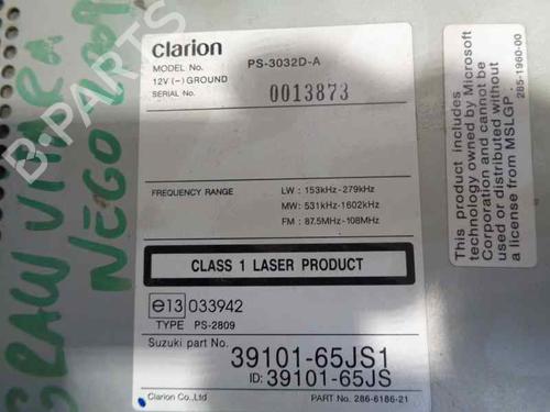 Radio SUZUKI GRAND VITARA II (JT, TE, TD)  | BP13464239E6