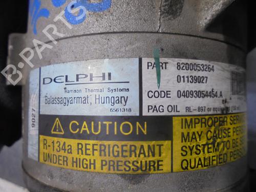 AC compressor RENAULT MEGANE II (BM0/1_, CM0/1_) 2.0 16V (BM0U, CM0U) | BP13454480M34 
