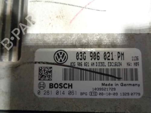 Engine control unit (ECU) VW GOLF V (1K1)  | BP13457331M57 