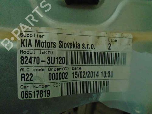 Front left window mechanism KIA SPORTAGE III (SL) 1.6 GDI | BP13422977C22 