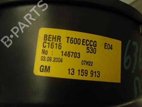 Heater blower motor OPEL ZAFIRA A MPV (T98)  | BP13468752M62 