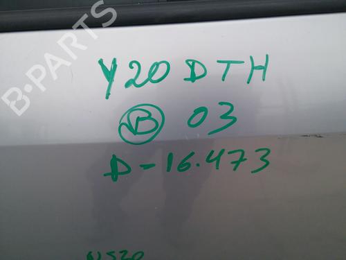 Hood OPEL ZAFIRA A MPV (T98) 2.0 DTI 16V (F75) | BP22350409C1 