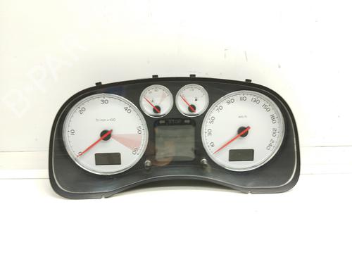 Used Instrument cluster PEUGEOT 307 (3A/C) 1.6 HDi (90 hp) 21268853