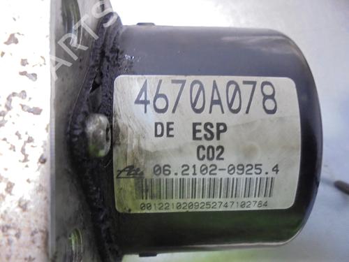 ABS pump MITSUBISHI GRANDIS (NA_W)  | BP13456160M43 