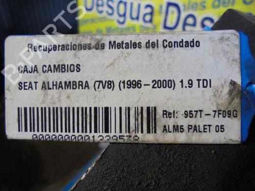 Gearbox SEAT ALHAMBRA (7V8, 7V9)  | BP13421445M3 