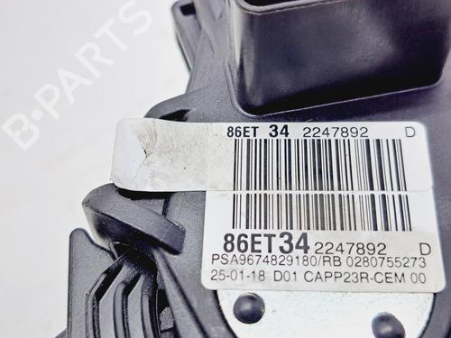 Pedal PEUGEOT 3008 II SUV (MC_, MR_, MJ_, M4_) 1.5 BlueHDi 130 | BP13472785I4 