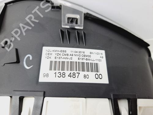 Instrument cluster PEUGEOT 208 I (CA_, CC_) 1.2 VTI 82 | BP21395791C47 