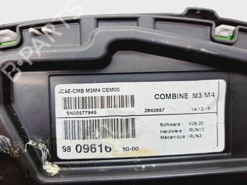 Instrument cluster CITROËN C-ELYSEE (DD_) 1.6 BlueHDi 100 | BP18844252C47 