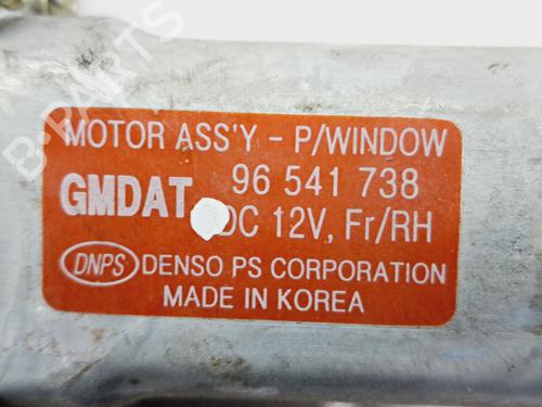 Front right window mechanism CHEVROLET AVEO / KALOS Hatchback (T200) 1.4 16V | BP24593738C23 