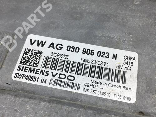 Engine control unit (ECU) SKODA FABIA II (542) 1.2 12V | BP10643484M57 