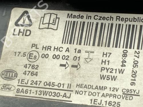 Left headlight FORD FIESTA VI (CB1, CCN) 1.25 | BP33631211C28  - Image 5