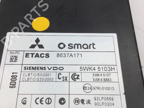 Engine control unit (ECU) MITSUBISHI COLT CZC VI Convertible (RG) 1.5 (Z36A) | BP14937821M57 