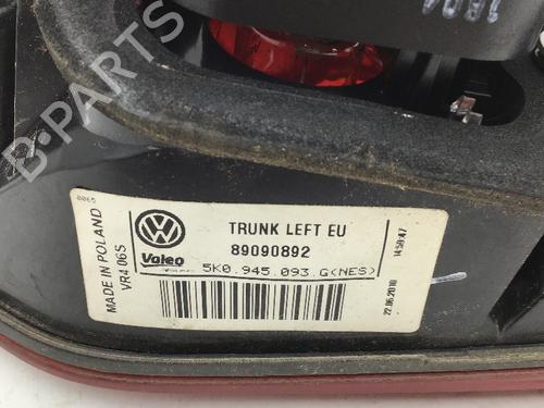 Left tailgate light VW GOLF VI (5K1) 1.4 TSI | BP26216930C79 