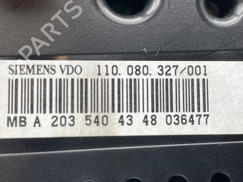 Engine control unit (ECU) MERCEDES-BENZ C-CLASS T-Model (S203) C 200 Kompressor (203.242) | BP30971430M57 