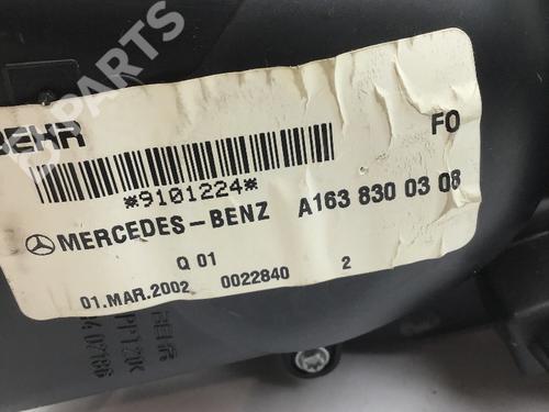 Heater blower motor MERCEDES-BENZ M-CLASS (W163) ML 270 CDI (163.113) | BP12002937M62 