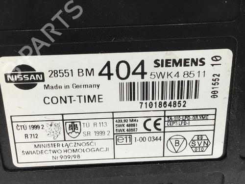 Engine control unit (ECU) NISSAN ALMERA II Hatchback (N16) 1.8 | BP15054576M57 