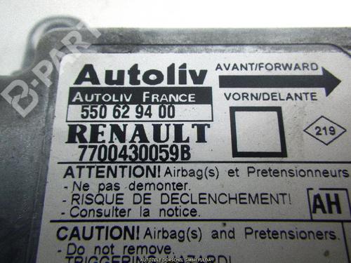 ECU airbags RENAULT MEGANE I Coach (DA0/1_) 1.4 16V (DA0D, DA1H, DA0W, DA10) | BP3001857M53 