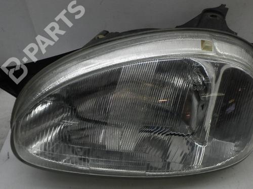 Used Left headlight OPEL CORSA B (S93) 1.2 i (F08, F68, M68) (45 hp) 3010255