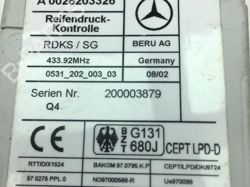 Electronic module MERCEDES-BENZ S-CLASS (W220) S 350 (220.067, 220.167) | BP14587188M83 