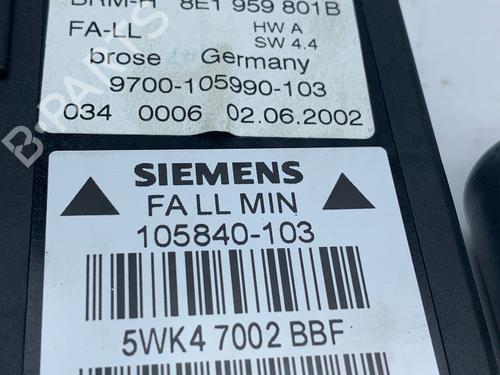 Front left window mechanism AUDI A4 B6 (8E2) 2.0 | BP30510801C22