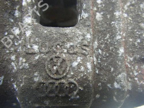 Right rear brake caliper VW BORA Variant (1J6) 1.9 TDI | BP14584644M106 