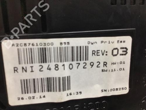 Instrument cluster RENAULT MEGANE III Grandtour (KZ0/1) 1.2 TCe (KZ16, KZ28) | BP19267431C47 
