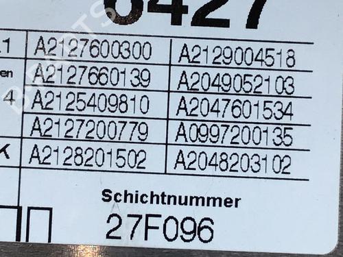 Front left window mechanism MERCEDES-BENZ E-CLASS T-Model (S212) E 220 CDI / BlueTEC (212.202, 212.201) | BP15970997C22 