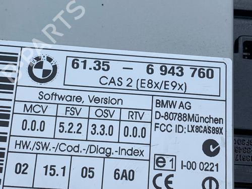 Engine control unit (ECU) BMW 1 (E87) 116 i | BP33213000M57  - Image 9