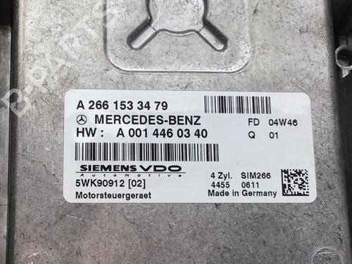 Engine control unit (ECU) MERCEDES-BENZ A-CLASS (W169) A 150 (169.031, 169.331) | BP22216622M57 