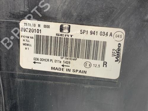 Right headlight SEAT LEON (1P1) 1.2 TSI | BP37689738C29 - Image 4