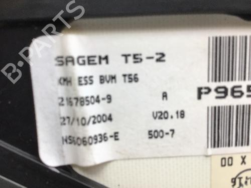 Instrument cluster PEUGEOT 307 CC (3B) 2.0 16V | BP15402307C47 