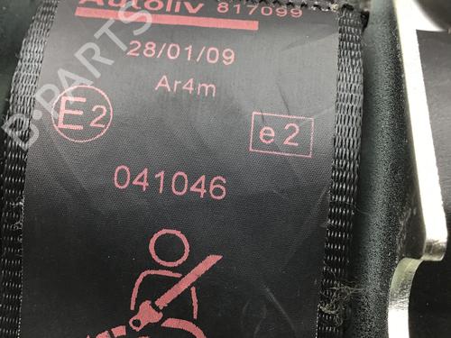 Rear center seatbelt CITROËN C3 Picasso (SH_) 1.4 VTi 95 (SH8FSC, SH8FP0, SH8FP6) | BP16190690I27 