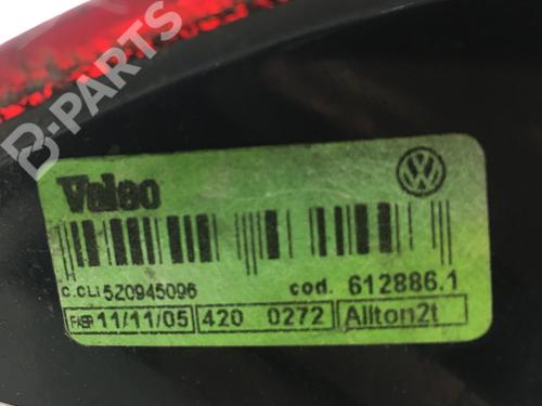 Right taillight VW FOX Hatchback (5Z1, 5Z3, 5Z4) 1.4 | BP8897617C35 