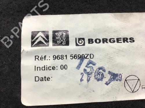 Luggage compartment floor CITROËN C3 Picasso (SH_) 1.4 VTi 95 (SH8FSC, SH8FP0, SH8FP6) | BP16195894I33 