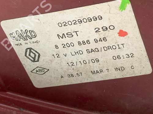 Right taillight RENAULT CLIO III (BR0/1, CR0/1) 1.2 16V (BR02, BR0J, BR11, CR02, CR0J, CR11) | BP31921540C35