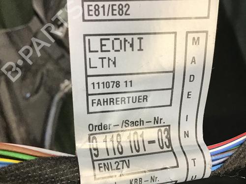 Left front door BMW 1 (E81) 116 i | BP6336890C2 