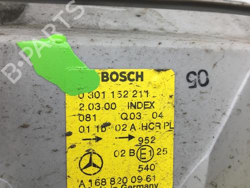 Left headlight MERCEDES-BENZ A-CLASS (W168) A 160 (168.033, 168.133) | BP25492109C28 