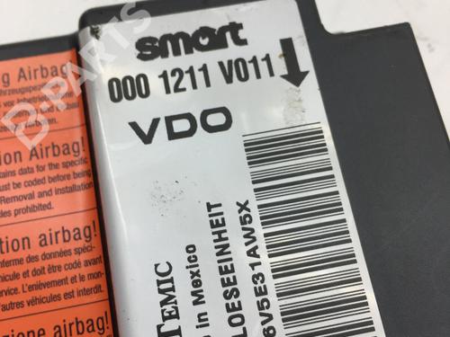 ECU airbags SMART CABRIO (450) 0.8 CDI (S1OLC1, 450.401, 450.402, 450.403, 450.400) | BP7647549M53 