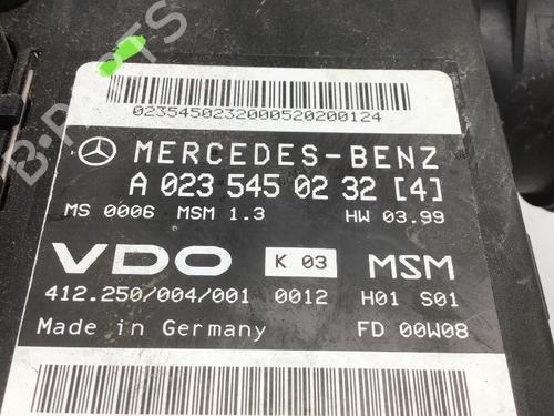 Engine control unit (ECU) MERCEDES-BENZ A-CLASS (W168) A 160 (168.033, 168.133) | BP25492116M57 