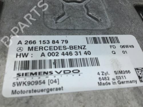 Engine control unit (ECU) MERCEDES-BENZ A-CLASS (W169) A 150 (169.031, 169.331) | BP24308564M57 