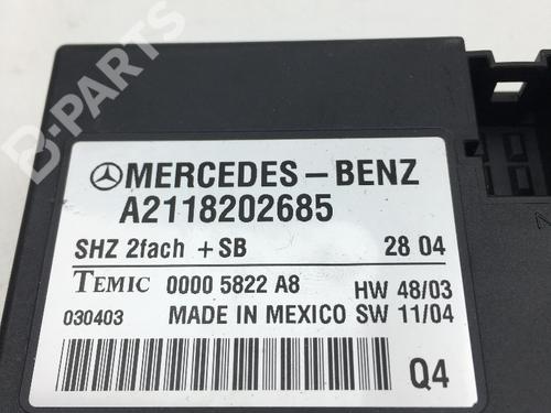 Electronic module MERCEDES-BENZ E-CLASS (W211) E 200 CDI (211.004) | BP9438754M83 