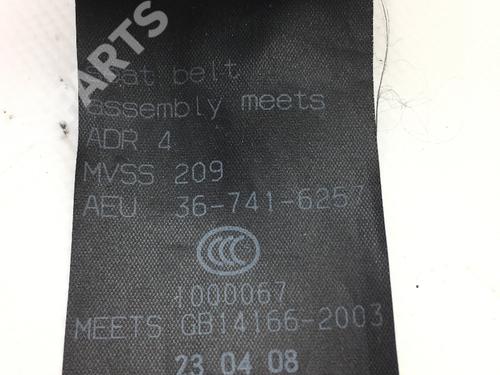 Front right seatbelt OPEL CORSA D (S07) 1.2 (L08, L68) | BP8106033I25 