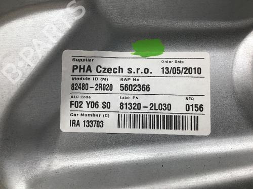 Front right window mechanism HYUNDAI i30 (FD) 1.4 | BP29974189C23 