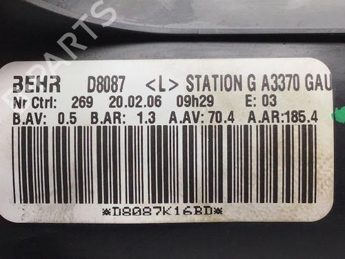 Heater blower motor OPEL ZAFIRA / ZAFIRA FAMILY B (A05) 1.8 (M75) | BP17000822M62 