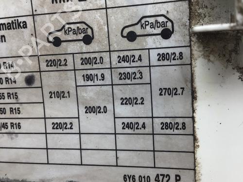 Fuel flap SKODA FABIA I (6Y2) 1.9 SDI | BP18074155C131 