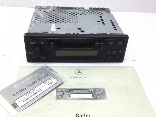 Used Radio MERCEDES-BENZ A-CLASS (W168) A 160 (168.033, 168.133) (102 hp) 25492096