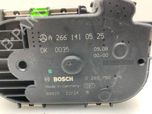 Throttle body MERCEDES-BENZ A-CLASS (W169) A 170 (169.032, 169.332) | BP32472578M82