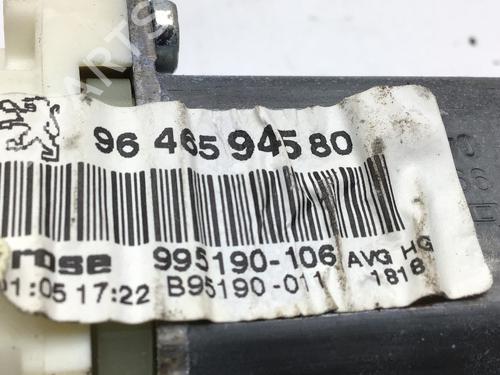 Left front window motor PEUGEOT 407 SW (6E_, 6D_) 2.0 HDi 135 | BP22547180E21 