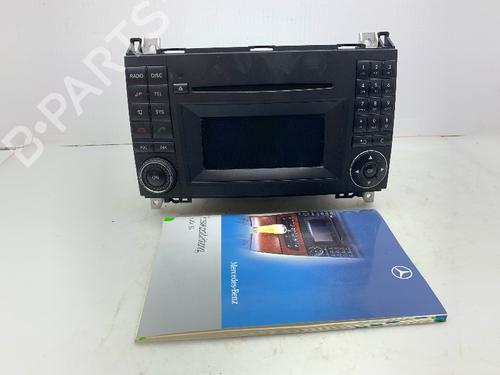 Used Radio Radio MERCEDES-BENZ A-CLASS (W169) A 160 CDI (169.006, 169.306) (82 hp) 40078618 40078618